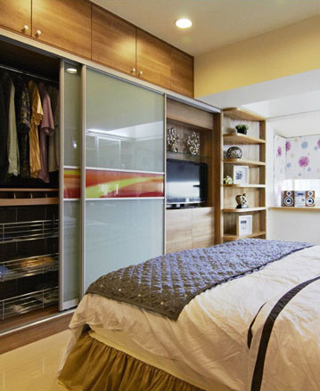 長沙原木整體衣柜定制